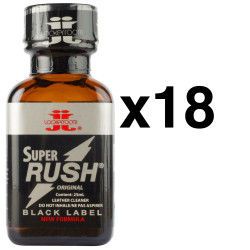 Locker Room Super Rush Black Label Retro 25ml x18